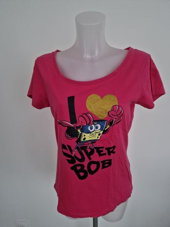 Haut rose Bob l'éponge, Nickelodeon