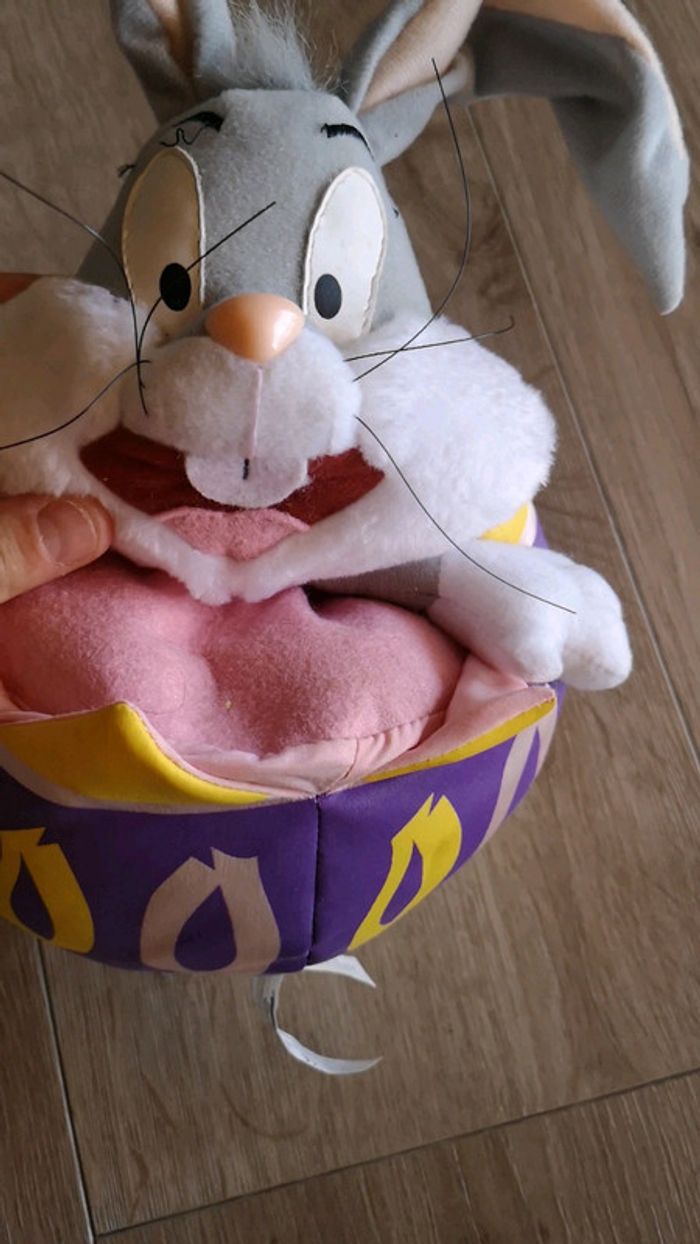 Peluche bugs bunny looney toons - photo numéro 7