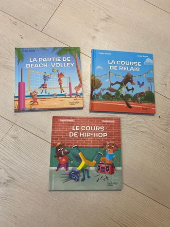 Collection esprit sportif 3 livres McDo