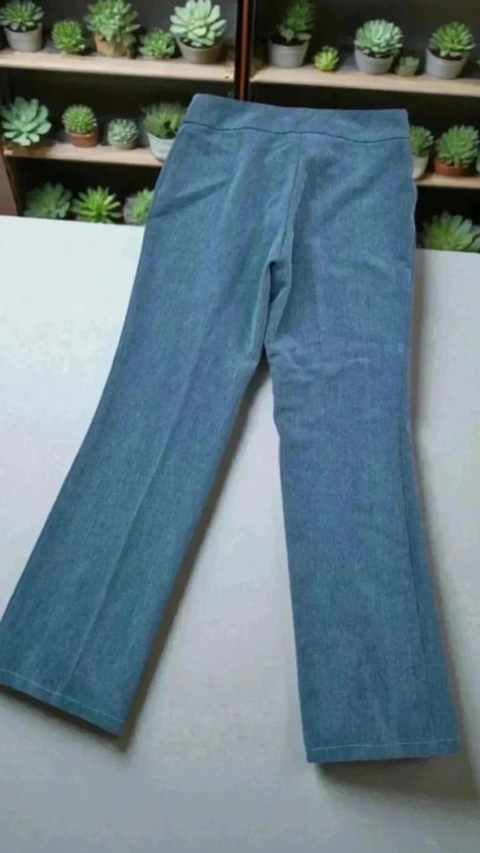 Pantalon 3 boutons gris sans poche 🌹 36 🌹tissaia - photo numéro 2