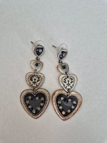 Boucles d'oreilles coeur