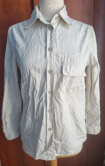 Chemise manches longues à poches taille 38