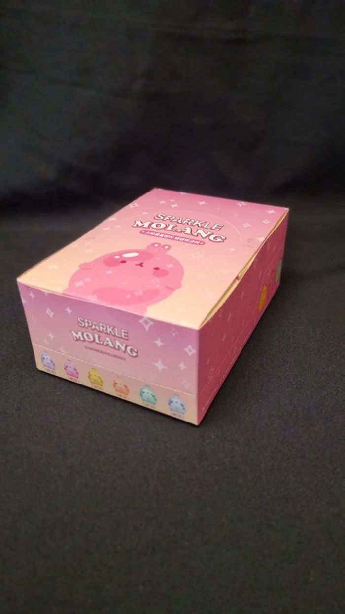 Boîte de 6 Mystery Box Figurines Molang Sparkle – Neuf, importé de Séoul - photo numéro 6