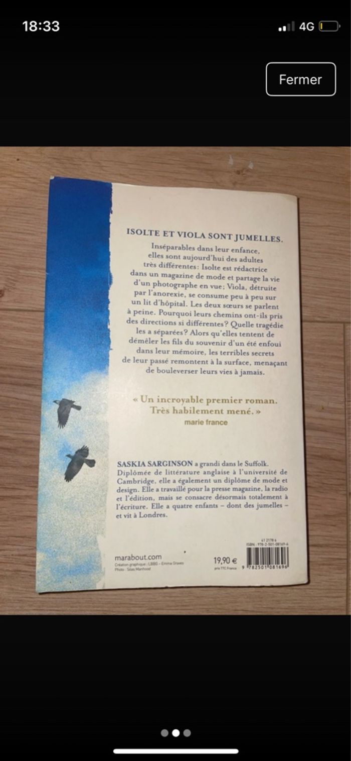 Roman jumelle - photo numéro 2