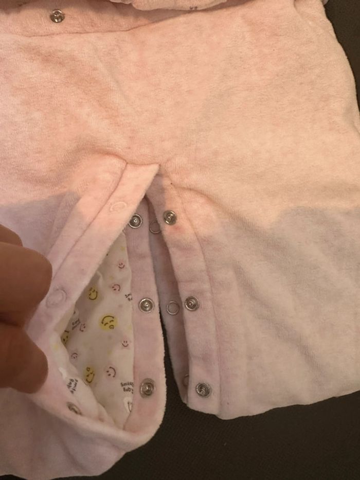 Pilote 3 en 1 rose bébé fille 3 mois Smiley Baby - photo numéro 5