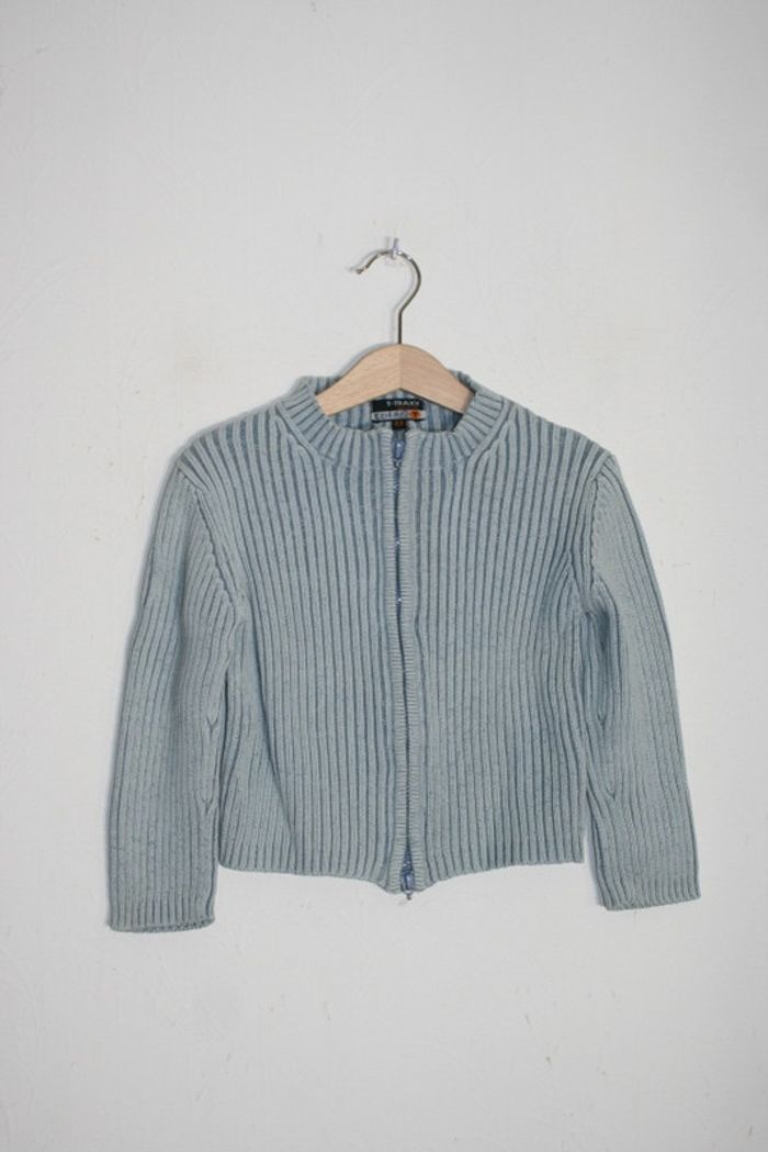 Gilet T-Traxx gris bleu