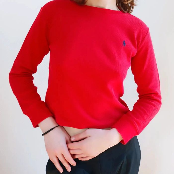 Tee-shirt rouge Ralph Lauren