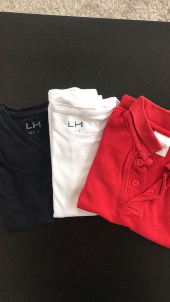 Lot de 3 /2tee shirt et 1 polo