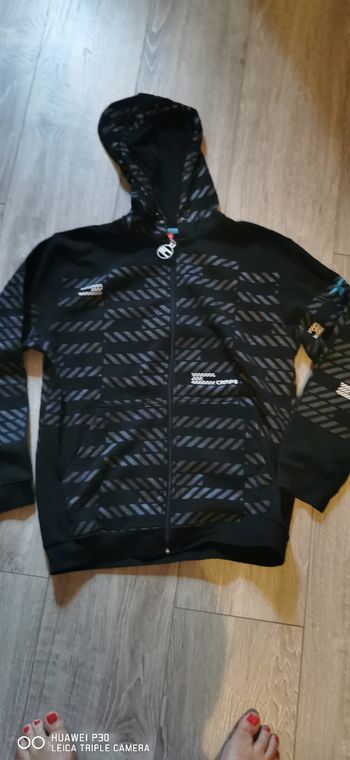 Sweat shirt capuche zippé camps