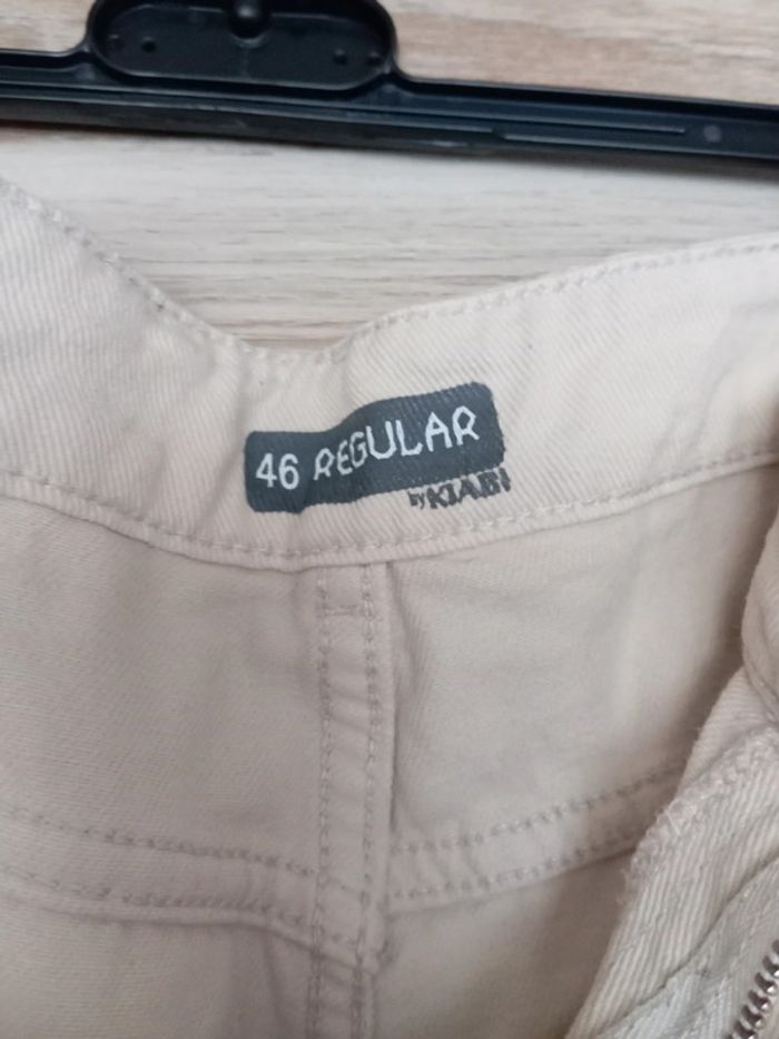 Beau jean beige - photo numéro 2