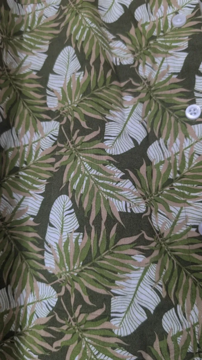 Chemise sans manche imprimé palmier - photo numéro 2