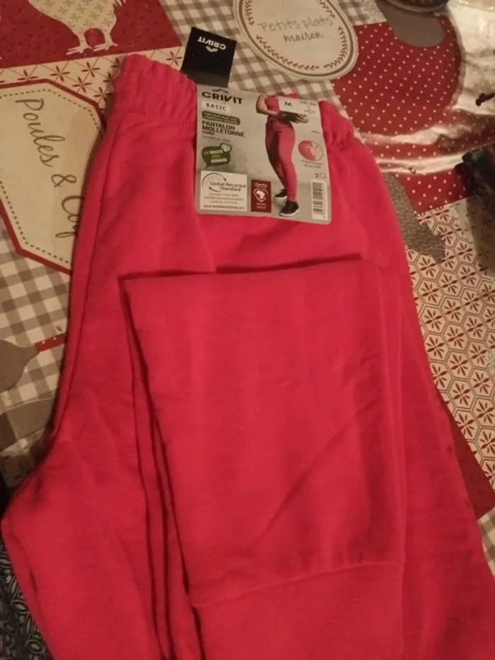 Pantalon molletonné sport femme crivit taille 38 40