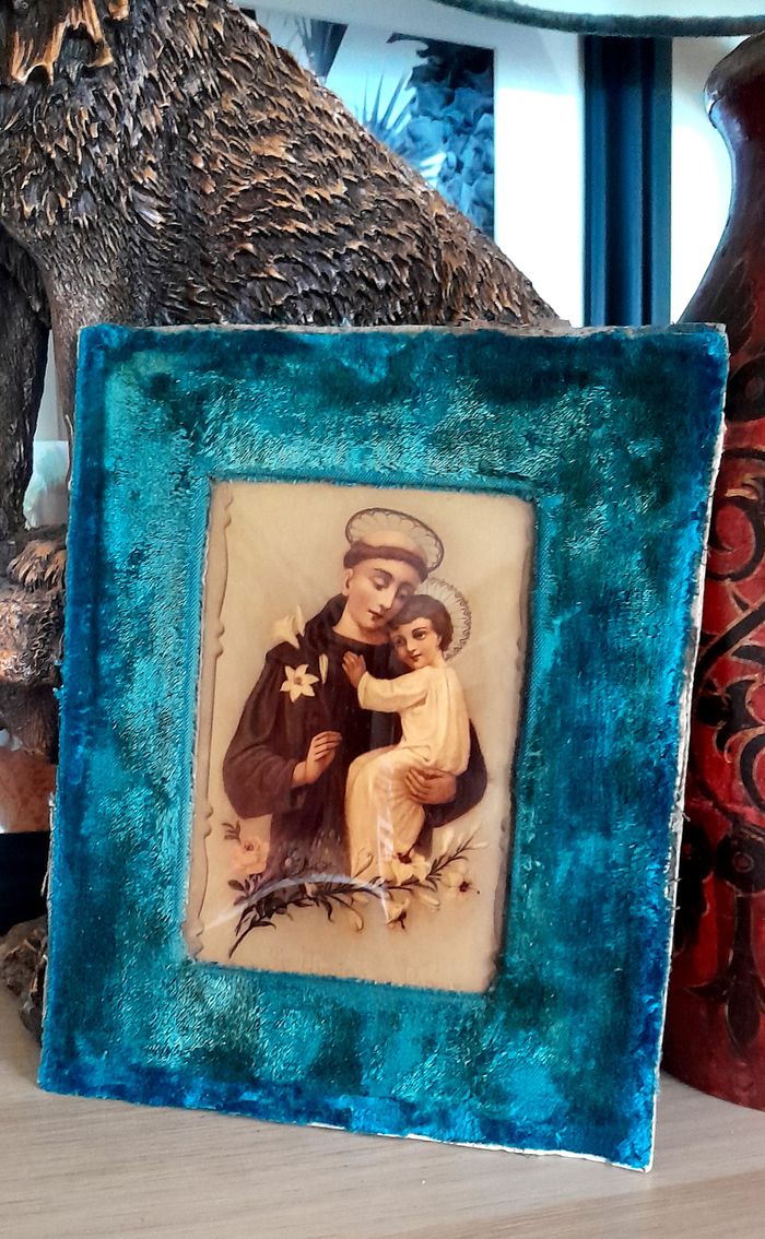 décoration pieuse et vintage Saint Antoine de Padoue