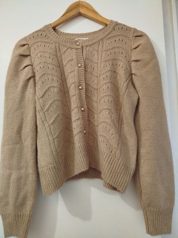 Cardigan femme marron