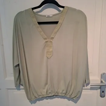 Blouse Gémo vert jade