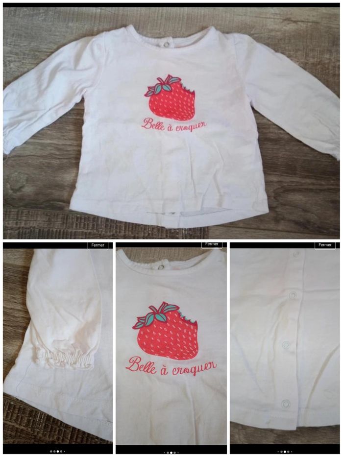 lot ensemble hiver ou mi saison fille taille 6 mois - photo numéro 7