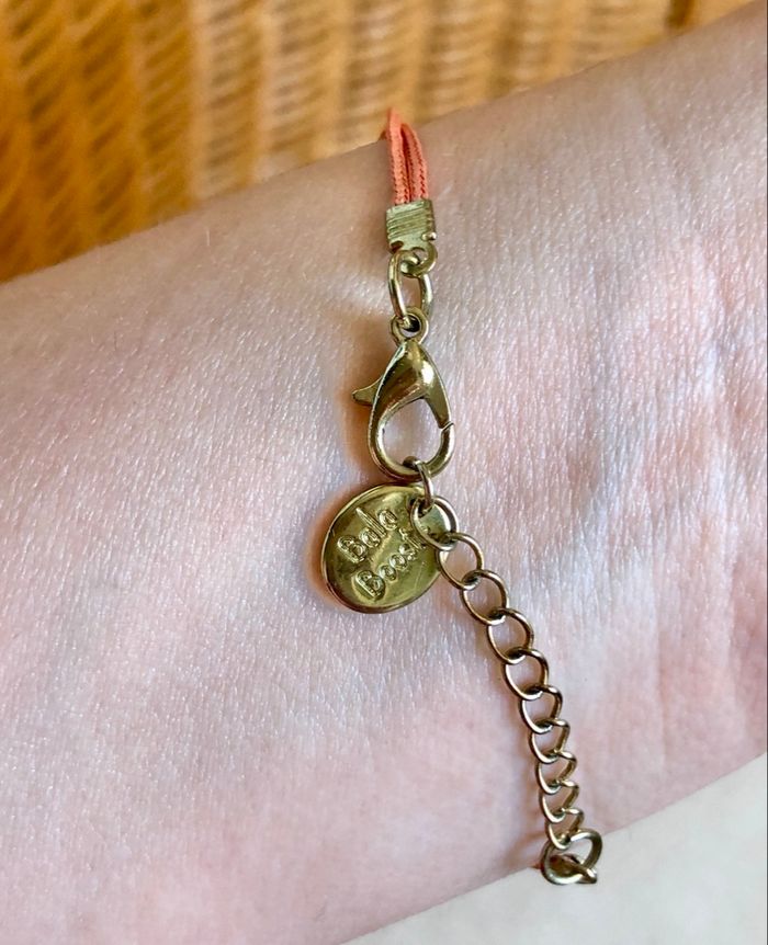 💜 Bracelet orange & doré Bala boosté 💜 - photo numéro 3