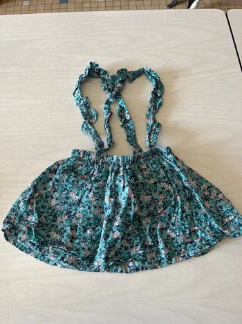 Jupe à bretelle 12 mois