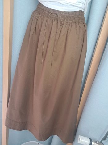 Comptoir des cotonniers jupe été longue avec poches T.36/38