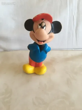 Ancienne figurine vintage MICKEY sonore