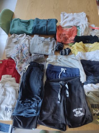 Lot A - garçon 4 ans printemps-été 