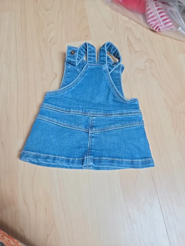 Robe jean 3mois fille TAO - photo numéro 3