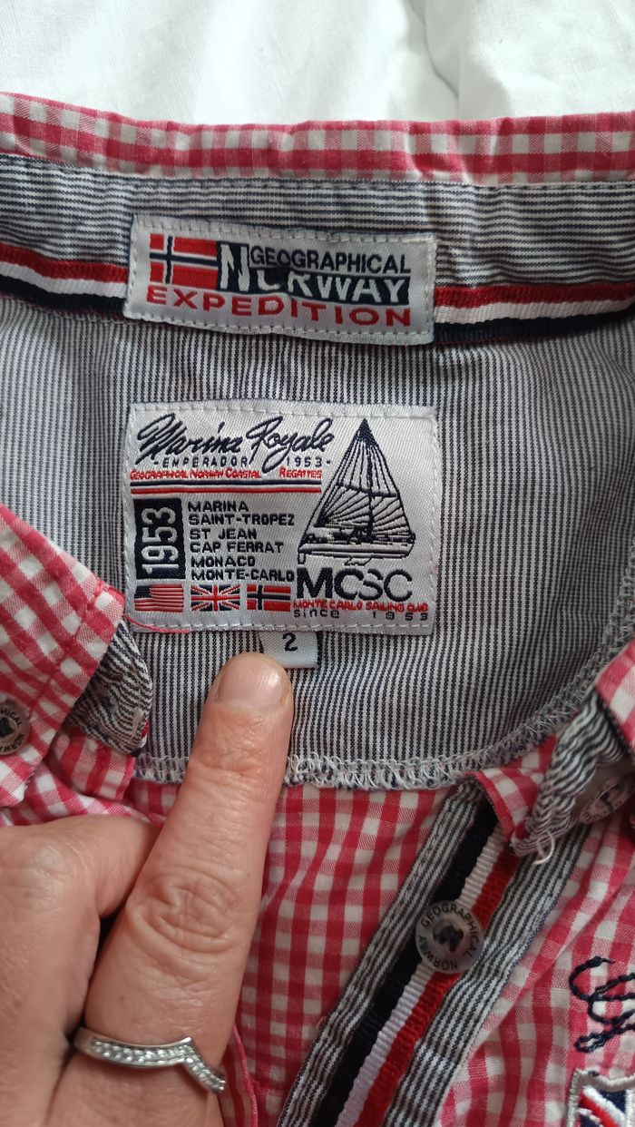 Chemise à carreaux taille 38 - photo numéro 10