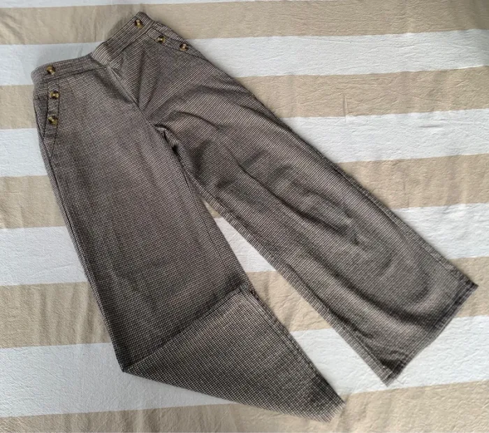 Pantalon à carreaux