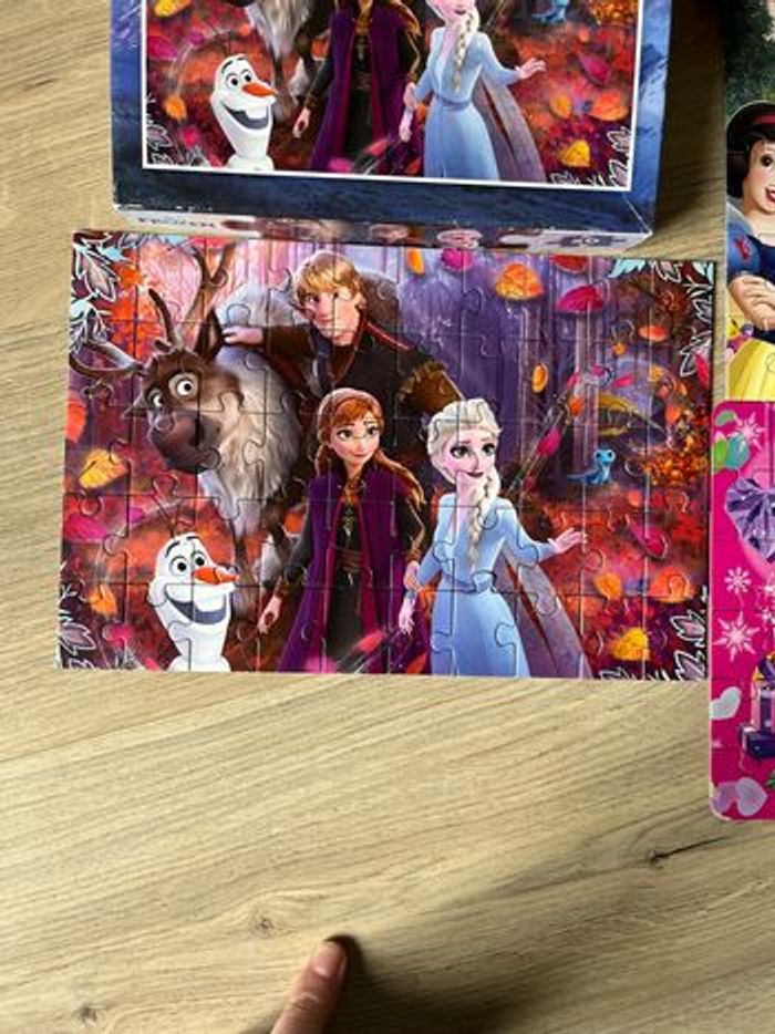 Lot puzzles Disney princess 50 pièces - photo numéro 4