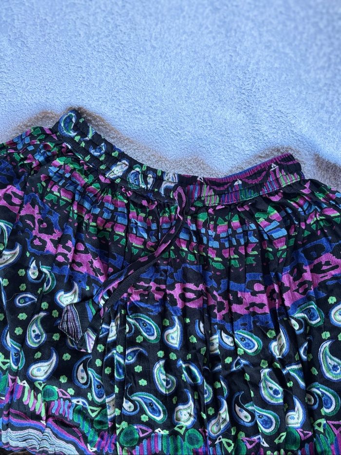 Jupe crêpe rose - photo numéro 2