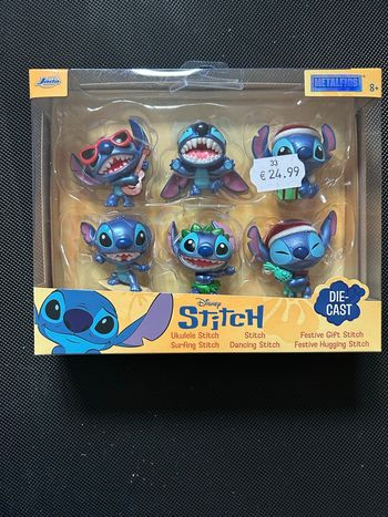 Neuf - Jada - Stitch Giftpack - Coffret de 6 Figurines
