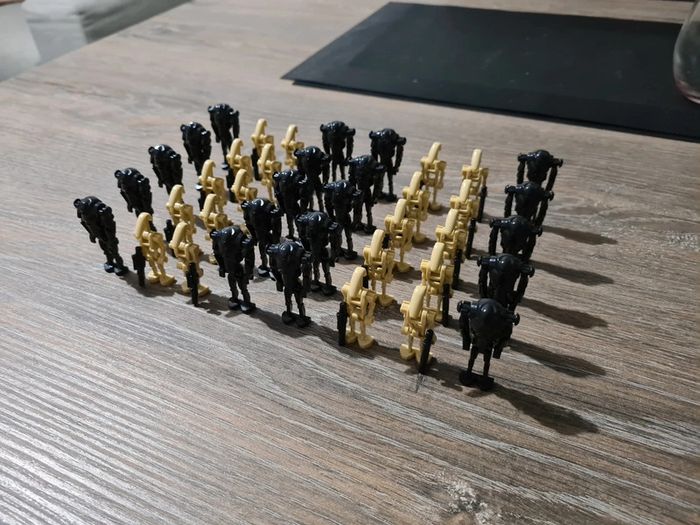 Figurines type lego 20 droides de combats + 20 super droides star wars - photo numéro 3