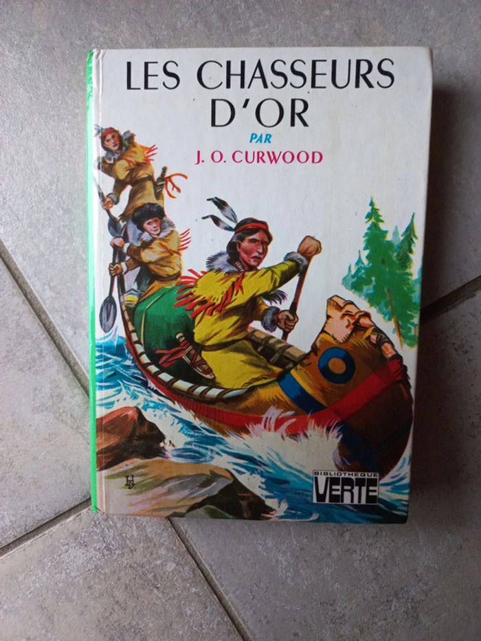 Livre pour enfant Les chasseurs d'or