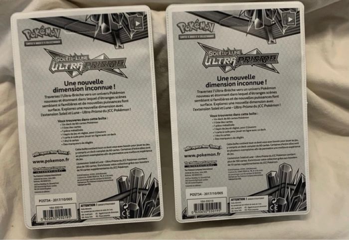 2 Deck Pokémon S&L Ultra Prisme Carchakrok + Pingoleon neuf scellé - photo numéro 5
