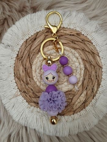 Porte clé poupee