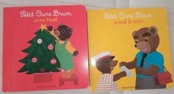 Lot de 2 livres cartonnés Petit Ours Brun 🐻