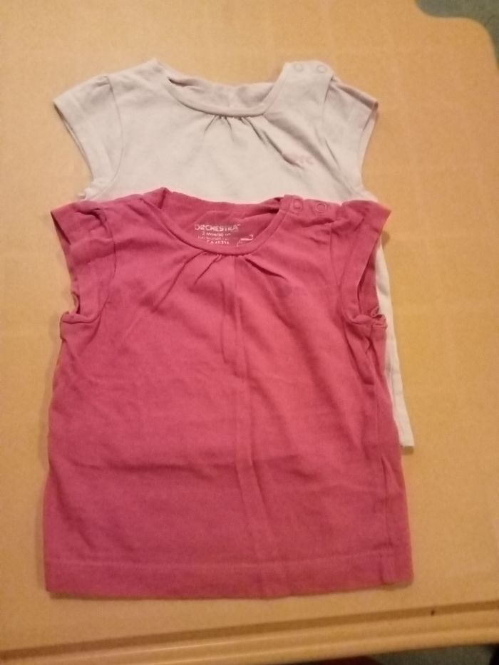 2 tee shirt fille