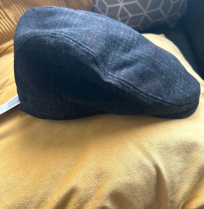 Casquette style béret Goorin bros taille L noir avec motif produit neuf jamais porté avec étiquette - photo numéro 7