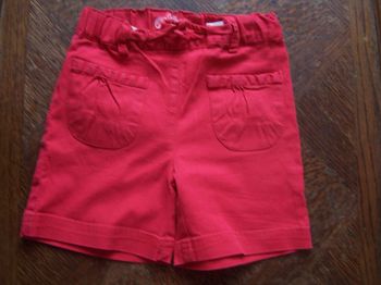 1 short fille 6 ans 