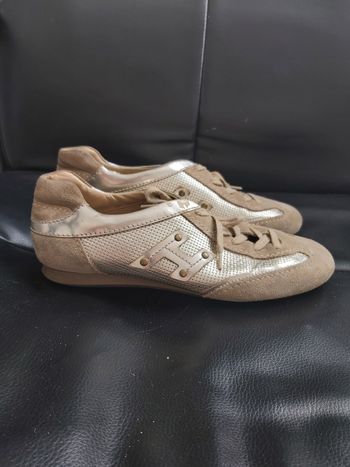 Basket Hogan en cuir véritable