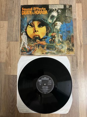 Vinyle 33 tours-Sound effects-Death & Horror 