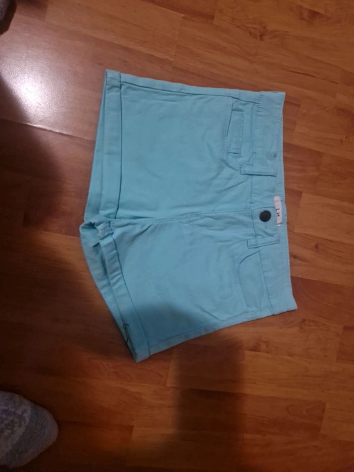 Short en jeans fille