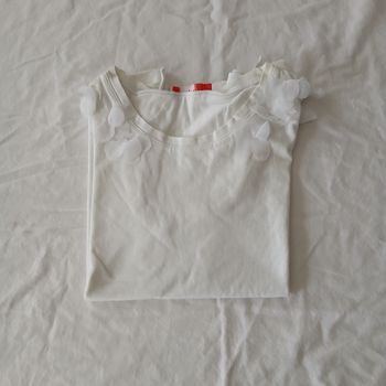 T-shirt fleurs • 10 ans • Tissaia 