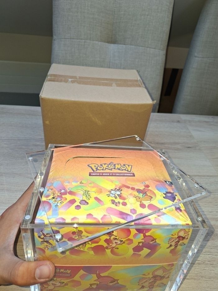 Protection acrylique pour display mini tin× 10 Pokémon aimantée épaisse 8mm - photo numéro 4