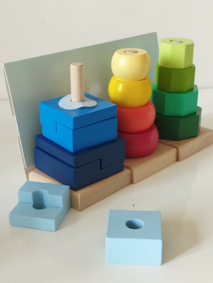 Jeu mani Bul 3 pyramides à empiler - photo numéro 6