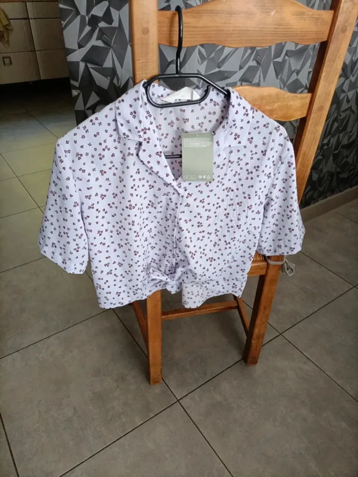 Chemise manches courtes