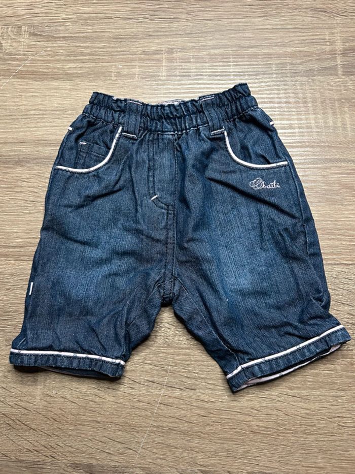 Pantalon fille jean taille 1 mois