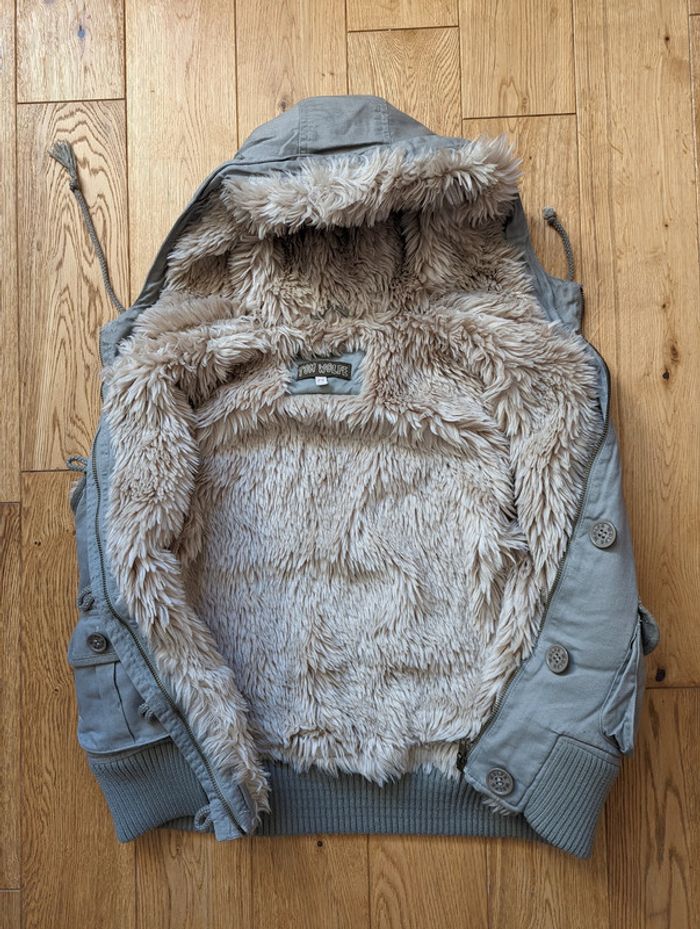 Veste sans manches Tom Wolfe doublée fourrure - Taille 14 - photo numéro 6