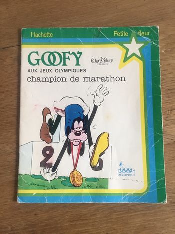 Livre « goofy aux jeux olympiques champion de marathon »
