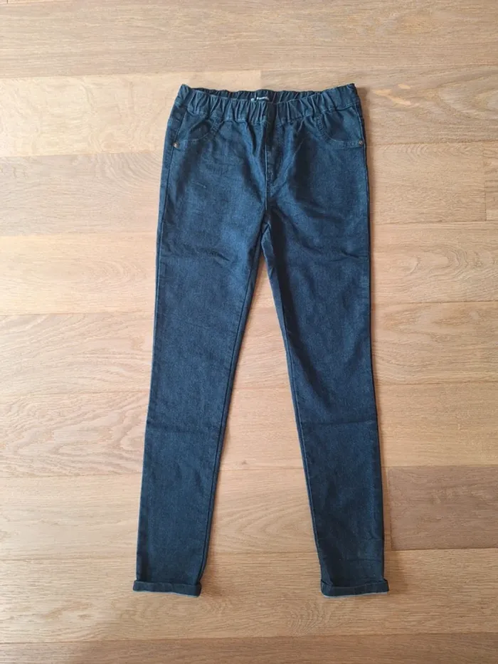 Lot 6 jeans pantalons enfant fille 12 ans - photo numéro 8